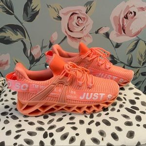 Hot pink sneakers size 7